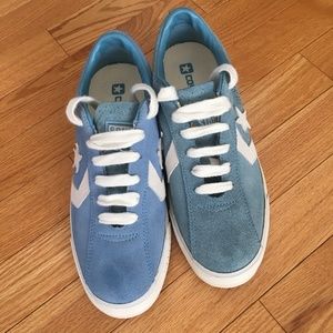 Converse All star blue suede shoes sz 7